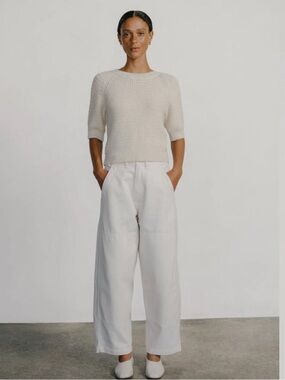 NWOT Ozma Lloyd Sweater - cream - small